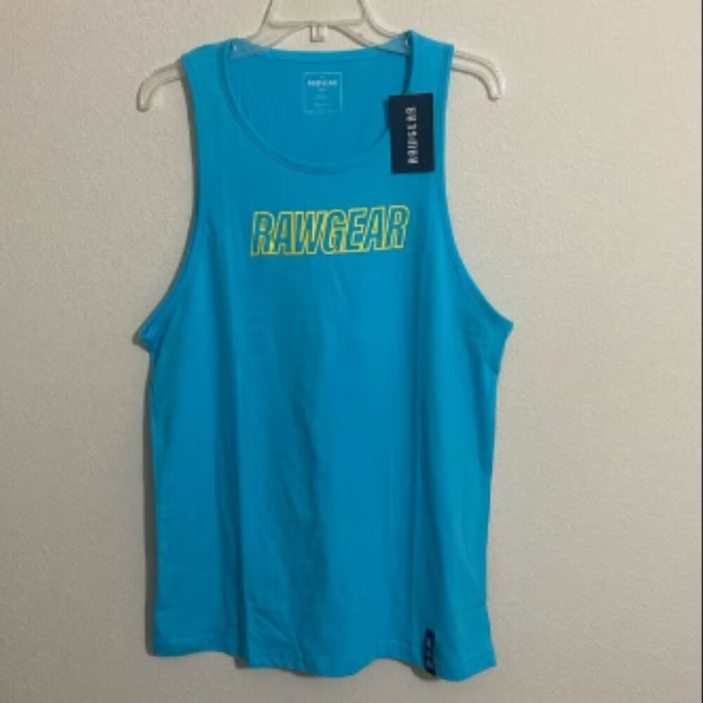 RAW GEAR Men's Cotton Tank Top Size L